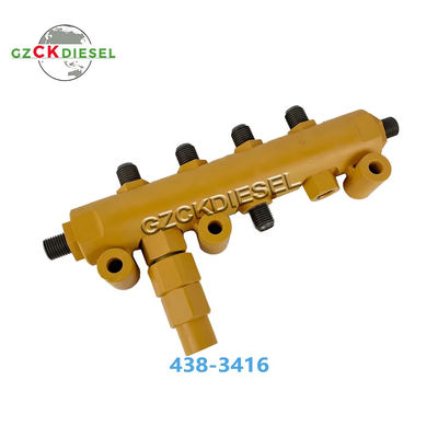 Buy Common Rail Fuel Tube 438-3416 4383416 For  E320D E323D Excavator C6.4 C6.6 Engine online manufacture