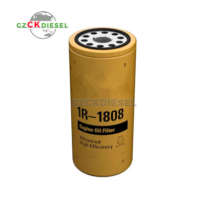 Buy Oil Filter 1R-1808 for Excavator 3412 3412C 3412E 3456 3512C C11 C13 C15 C18 C27 C32 C7 C7 C9 Engine online manufacture