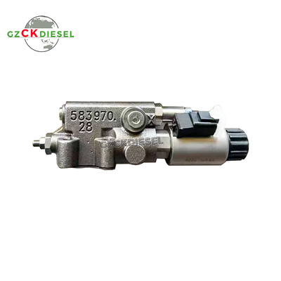 Buy Fan Piston Pump Solenoid Valve 2590907 259-0907 583970 for E330D E336D E349D Excavator C9 C13 Engine online manufacture