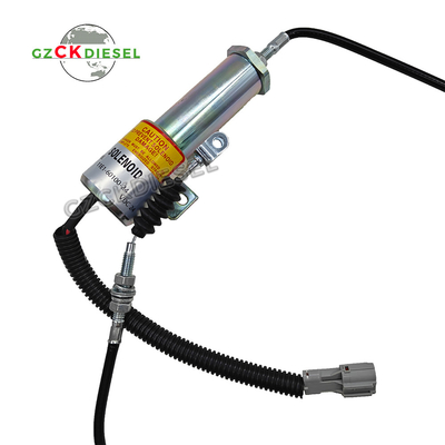24V Shutoff Solenoid Valve 11E1-60100-24 11N6-666030-24 11E16010024 11N666603024 for Excavator R210-5 R210-7 R220-9