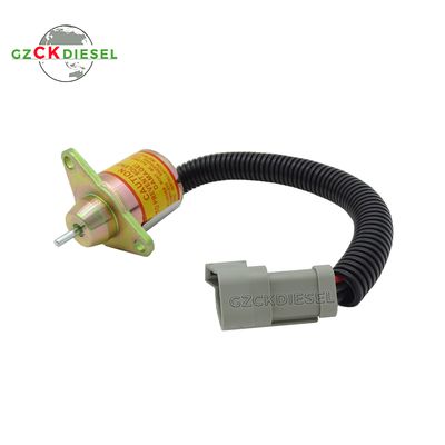 12V Stop Solenoid Valve 1503ES-12S5SUC11S  41-6383 42-0100 41-4306 41-9100  for TK249 TK374 TK388 TK395 